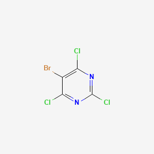 molecular formula C4BrCl3N2 B1281256 5-Bromo-2,4,6-trichloropyrimidine CAS No. 63931-21-5