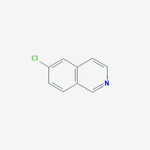 molecular formula C9H6ClN B1281262 6-Chloroisoquinoline CAS No. 62882-02-4
