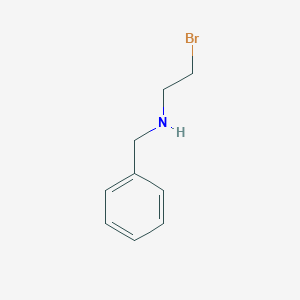 molecular formula C9H12BrN B1281269 Benzenemethanamine, N-(2-bromoethyl)- CAS No. 65894-26-0