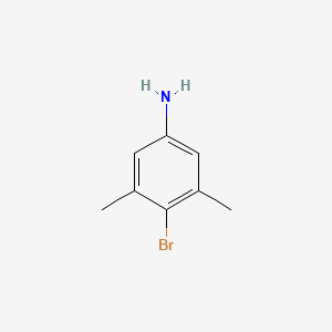 molecular formula C8H10BrN B1281281 4-Bromo-3,5-dimethylaniline CAS No. 59557-90-3