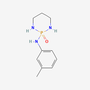 molecular formula C10H16N3OP B12812835 N-(3-Methylphenyl)-1,3,2-diazaphosphinan-2-amine 2-oxide CAS No. 94267-88-6