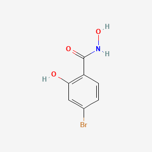 molecular formula C7H6BrNO3 B1281288 4-bromo-N,2-dihydroxybenzamide CAS No. 61799-79-9