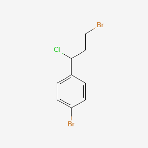 1-Bromo-4-(3-bromo-1-chloropropyl)benzene