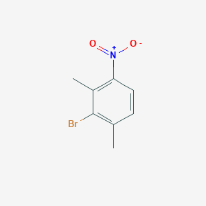 molecular formula C8H8BrNO2 B1281309 2-Bromo-1,3-dimethyl-4-nitrobenzene CAS No. 60956-25-4