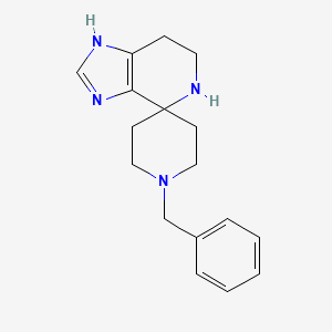1'-Benzyl-3,5,6,7-tetrahydrospiro[imidazo[4,5-c]pyridine-4,4'-piperidine]