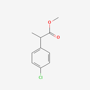 molecular formula C10H11ClO2 B1281314 Methyl 2-(4-chlorophenyl)propanoate 