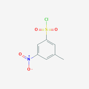3-Methyl-5-nitrobenzene-1-sulfonyl chloride
