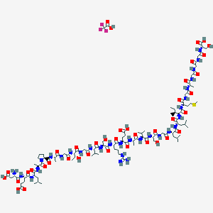 molecular formula C105H175F3N30O40S B12813208 APL1b27 Trifluoroacetate 