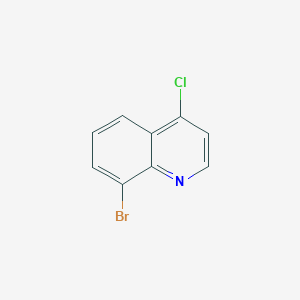 molecular formula C9H5BrClN B1281324 8-Bromo-4-chloroquinoline CAS No. 65340-71-8