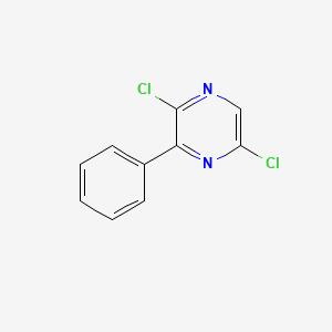 molecular formula C10H6Cl2N2 B1281331 2,5-Dichloro-3-phenylpyrazine CAS No. 64163-09-3