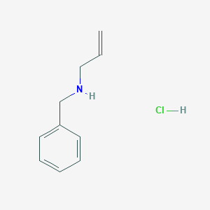 molecular formula C10H14ClN B1281333 N-Benzyl-2-propen-1-amine hydrochloride CAS No. 23530-82-7