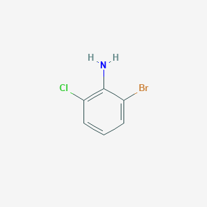 molecular formula C6H5BrClN B1281334 2-Bromo-6-chloroaniline CAS No. 59772-49-5