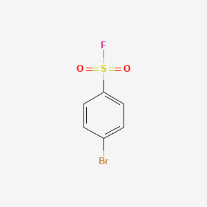 molecular formula C6H4BrFO2S B1281337 4-溴苯磺酰氟 CAS No. 498-83-9