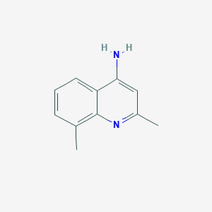 4-Amino-2,8-dimethylquinoline
