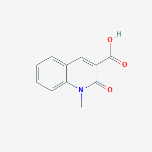 molecular formula C11H9NO3 B1281353 1-Methyl-2-oxo-1,2-dihydroquinoline-3-carboxylic acid CAS No. 67984-94-5