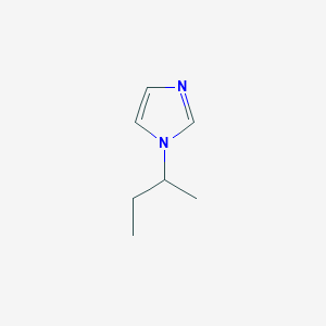 molecular formula C7H12N2 B1281355 1-(butan-2-yl)-1H-imidazole CAS No. 20075-29-0