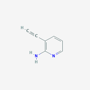 molecular formula C7H6N2 B1281369 3-Ethynylpyridin-2-amine CAS No. 67346-74-1
