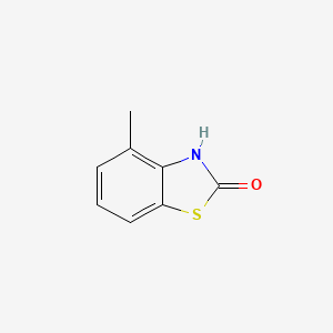 molecular formula C8H7NOS B1281406 4-Methylbenzo[d]thiazol-2(3H)-one CAS No. 73443-84-2