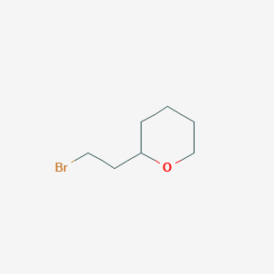 molecular formula C7H13BrO B1281432 2-(2-bromoethyl)tetrahydro-2H-Pyran CAS No. 77564-82-0