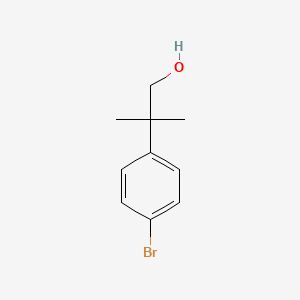 2-(4-Bromophenyl)-2-methylpropan-1-ol