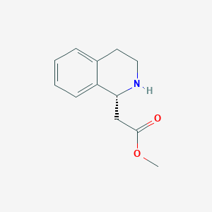 Methyl 2-[(1R)-1,2,3,4-tetrahydroisoquinolin-1-yl]acetate