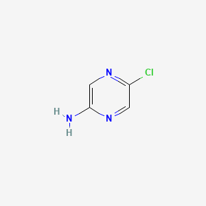 molecular formula C4H4ClN3 B1281452 2-Amino-5-chloropyrazine CAS No. 33332-29-5