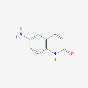 molecular formula C9H8N2O B1281455 6-氨基喹啉-2(1H)-酮 CAS No. 79207-68-4