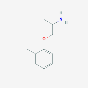 molecular formula C10H15NO B1281459 1-(2-Methylphenoxy)-2-propanamine CAS No. 59722-22-4