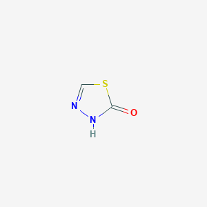 molecular formula C2H2N2OS B1281466 1,3,4-Thiadiazol-2-ol CAS No. 84352-66-9