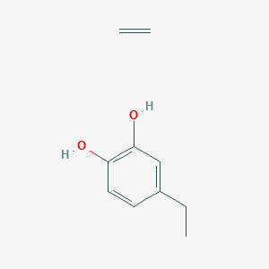 molecular formula C10H14O2 B12814689 Ethene;4-ethylbenzene-1,2-diol 