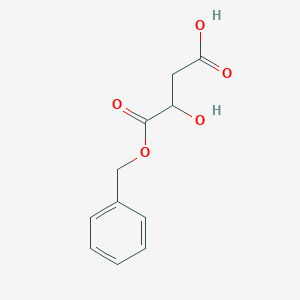 molecular formula C11H12O5 B12814713 4-(Benzyloxy)-3-hydroxy-4-oxobutanoic acid 