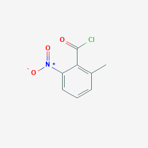 molecular formula C8H6ClNO3 B1281472 2-Methyl-6-nitrobenzoyl Chloride CAS No. 66232-57-3