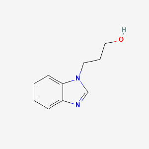 molecular formula C10H12N2O B1281477 3-(1H-Benzimidazol-1-yl)propan-1-ol CAS No. 53953-47-2