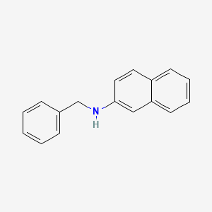 molecular formula C17H15N B1281478 N-Benzylnaphthalen-2-amine CAS No. 13672-18-9