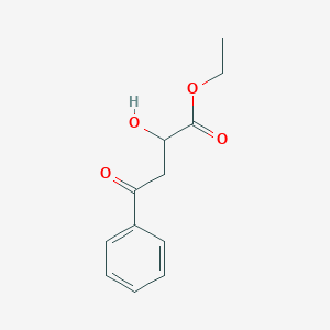 molecular formula C12H14O4 B12814822 Ethyl 2-hydroxy-4-oxo-4-phenylbutanoate 