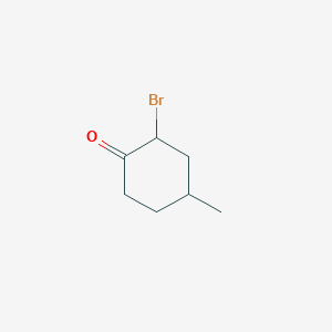molecular formula C7H11BrO B1281483 2-Bromo-4-methylcyclohexan-1-one CAS No. 27579-55-1