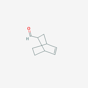 molecular formula C9H12O B1281492 Bicyclo[2.2.2]oct-5-ene-2-carboxaldehyde CAS No. 38259-00-6