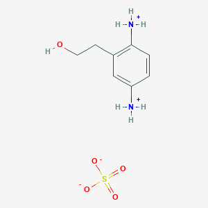 molecular formula C8H14N2O5S B012815 2-(2,5-Diaminophenyl)ethanol sulfate CAS No. 93841-25-9