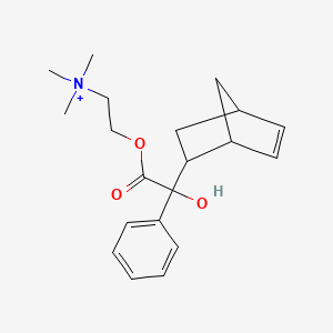 molecular formula C20H28NO3+ B12815053 Endobenzyline CAS No. 748710-60-3