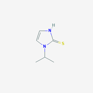 molecular formula C6H10N2S B1281509 1-(propan-2-yl)-1H-imidazole-2-thiol CAS No. 61640-26-4