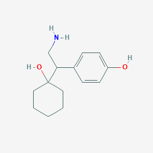 molecular formula C14H21NO2 B128152 Tridesmethylvenlafaxine CAS No. 149289-29-2