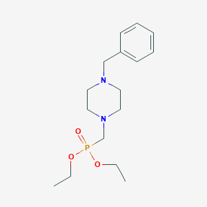 molecular formula C16H27N2O3P B128153 Diethyl benzylpiperazinomethylphosphonate CAS No. 157524-19-1