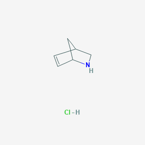 molecular formula C6H10ClN B1281542 2-Azabicyclo[2.2.1]hept-5-ene hydrochloride CAS No. 63882-16-6
