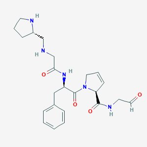 molecular formula C23H31N5O4 B128155 Cyclo(gppgfp)-tfa CAS No. 148138-57-2