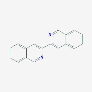 molecular formula C18H12N2 B12815593 3,3'-Biisoquinoline 