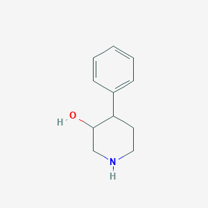 molecular formula C11H15NO B1281561 4-Phenylpiperidin-3-ol 