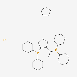 molecular formula C36H66FeP2 B12815699 Josiphos SL-J003-1 