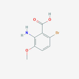 2-Amino-6-bromo-3-methoxybenzoic acid