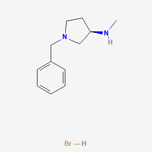 molecular formula C12H19BrN2 B12815744 (R)-1-Benzyl-N-methylpyrrolidin-3-amine hydrobromide 