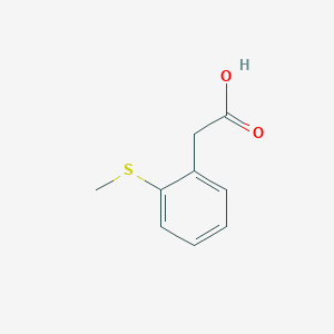 molecular formula C9H10O2S B1281578 2-[2-(Methylsulfanyl)phenyl]acetic acid CAS No. 10419-34-8